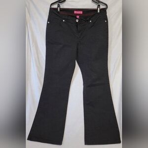Glo Black Womens Pants